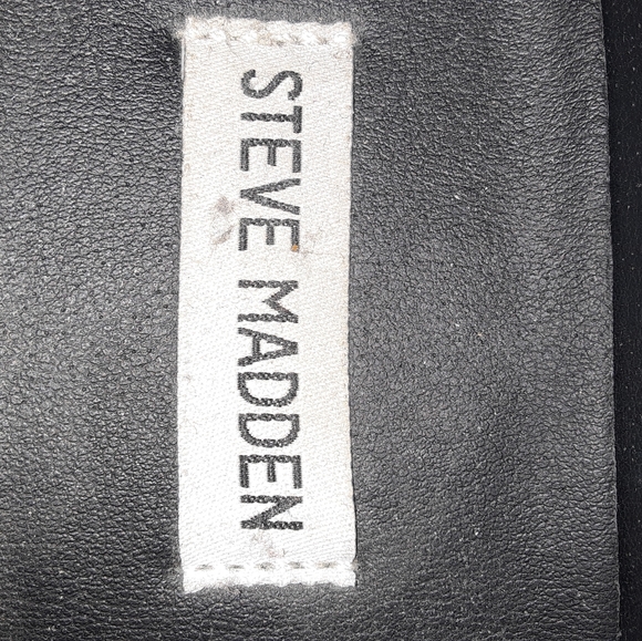 Steve madden Black Ecentrcq slip on sneakers size 8.5M - Picture 10 of 10